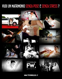 FotoWireless - Vuoi un matrimonio senza pose e senza stress?
